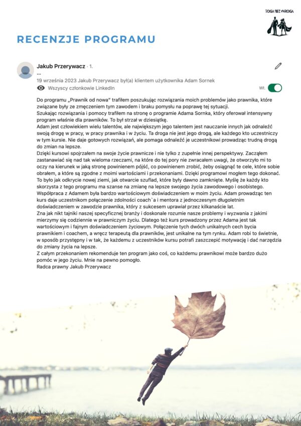 Prawnik od nowa (wiosna 2025) - obrazek 13